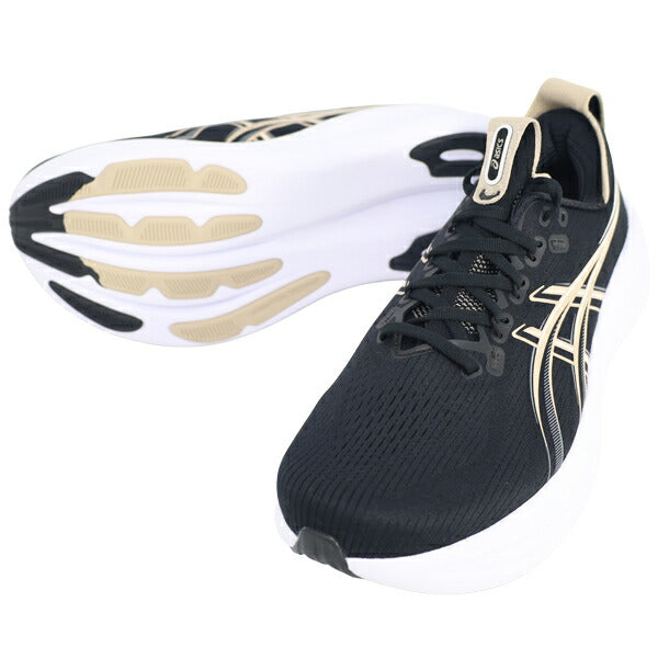 アシックスasicsメンズランニングシューズGEL-NIMBUS28ゲルニンバス28マラソンジョギングブラック1011C145-002