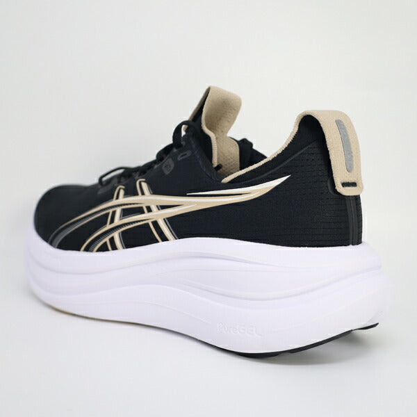 アシックスasicsメンズランニングシューズGEL-NIMBUS28ゲルニンバス28マラソンジョギングブラック1011C145-002