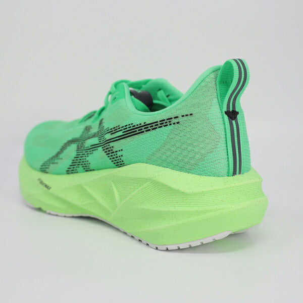 アシックスasicsメンズランニングシューズNOVABLAST5ノヴァブラスト5マラソンジョギンググリーン1011C224-300