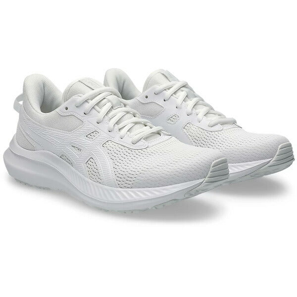 アシックスasicsレディースランニングシューズJOLT5ジョルト51012B758-100マラソンジョギングホワイト
