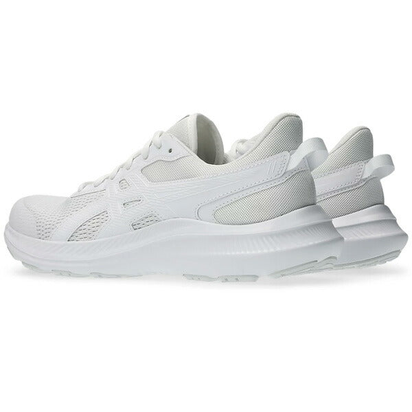 アシックスasicsレディースランニングシューズJOLT5ジョルト51012B758-100マラソンジョギングホワイト