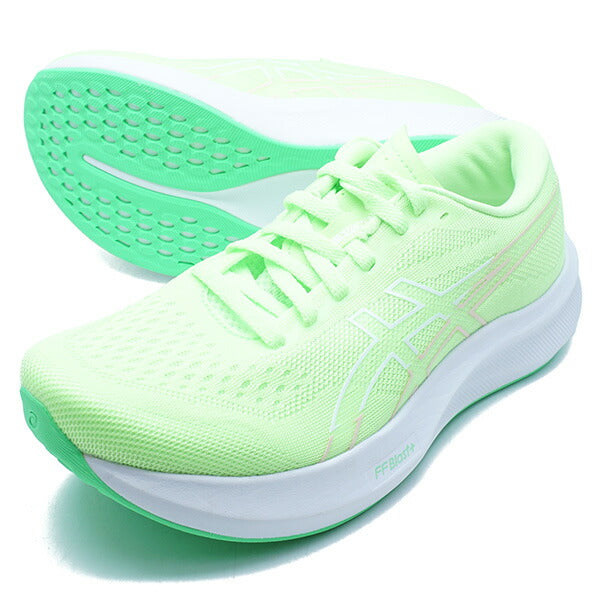EvoRideSpeed3アシックスasics1012B763-300グリーンレディースランニングシューズ