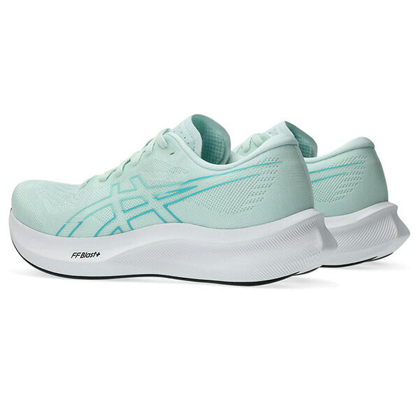 アシックスasicsレディースランニングシューズEvoRideSpeed3エボライドスピード31012B763-400マラソンジョギンググリーン