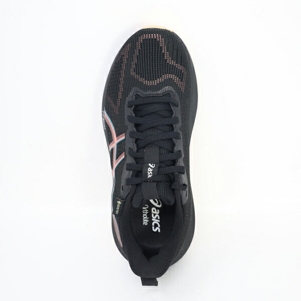 アシックスasicsレディースランニングシューズGT-100014GTXマラソンジョギングブラック1012B857-002
