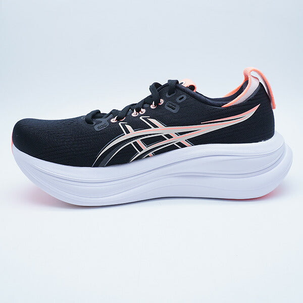 GEL-NIMBUS28アシックスasics1012B899-003ブラックピンクレディースランニングシューズ