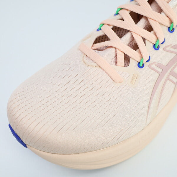 アシックスasicsレディースランニングシューズGEL-NIMBUS28ゲルニンバス28マラソンジョギングパールピンク1012B899-700