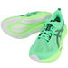 アシックスasicsレディースランニングシューズNOVABLAST5ノヴァブラスト5マラソンジョギンググリーン1012B991-300
