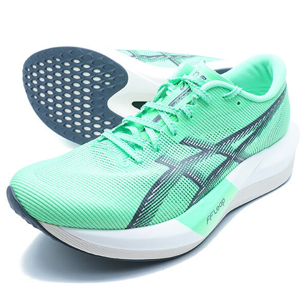 MAGICSPEED5アシックスasics1013A183-300グリーンランニングシューズ