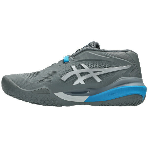 アシックスasicsメンズテニスシューズGEL-RESOLUTIONXOCゲルレゾリューションXOCオムニクレーコート用グレー1041A486-020
