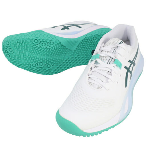 アシックスasicsメンズテニスシューズGEL-RESOLUTIONXOCゲルレゾリューションXOCオムニクレーコート用ホワイト1041A502-101
