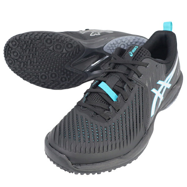 アシックスasicsメンズレディーステニスシューズPRESTIGENEOOCプレステージライトNEOOCオムニクレーコートブラック1043A029-001