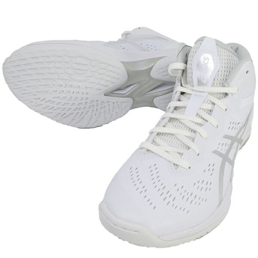 【ショップ限定エントリーでさらに+9倍】アシックスasicsメンズレディースバスケットボールシューズゲルフープV16GELHOOPV161063A080-100バッシュ軽量4Eホワイト