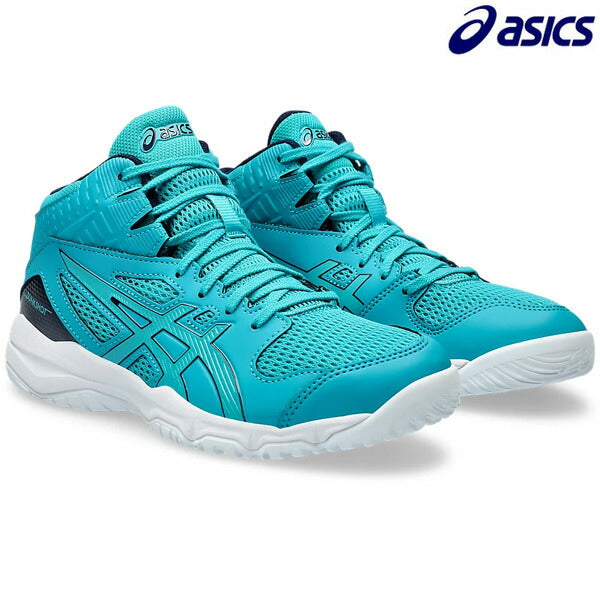 アシックスasicsジュニアバスケミニバスDUNKSHOTMB91064A006-300バスケットボール子供ラグーン