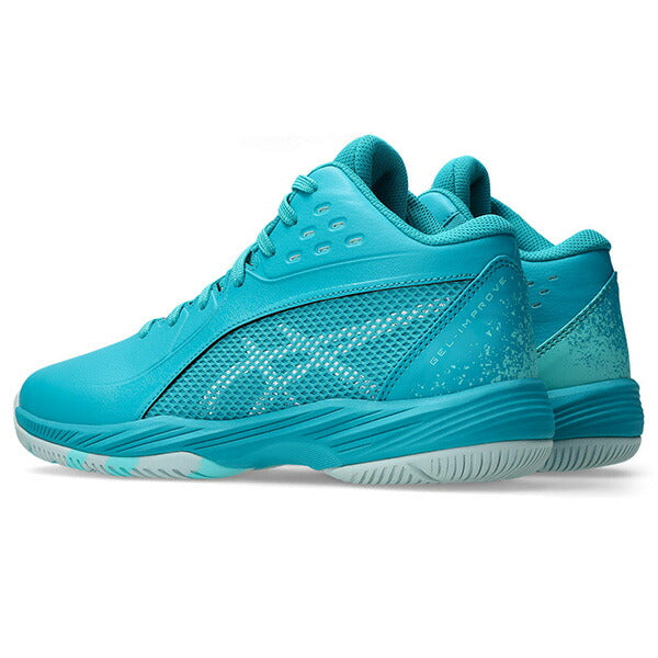 【ショップ限定エントリーでさらに+9倍】アシックスasicsジュニアミニバスバスケットボールシューズGEL-IMPROVE3ゲルインプルーブ3バッシュバスケットブルー1064A018-300