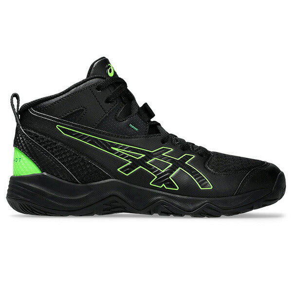 【ショップ限定エントリーでさらに+9倍】アシックスasicsジュニアバスケットボールシューズミニバスDUNKSHOTMB10ダンクショットMB101064A019-001バッシュバスケットブラック