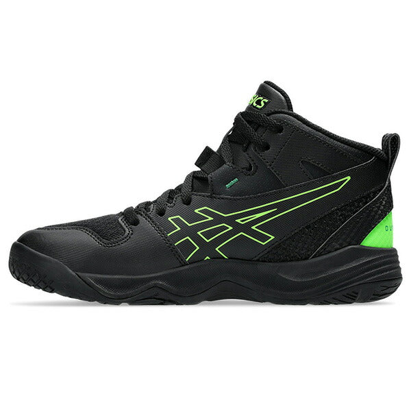 【ショップ限定エントリーでさらに+9倍】アシックスasicsジュニアバスケットボールシューズミニバスDUNKSHOTMB10ダンクショットMB101064A019-001バッシュバスケットブラック