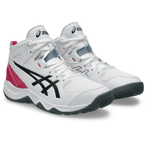 アシックスasicsジュニアバスケットボールシューズDUNKSHOTMB10ダンクショットMB10バッシュミニバス子供ホワイト1064A019-104