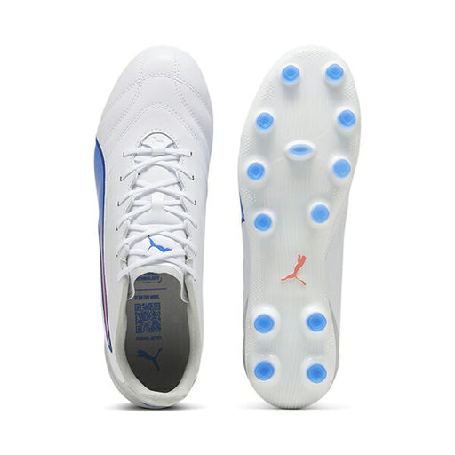 【ショップ限定エントリーでさらに+9倍】キングプロHG/AGプーマPUMA107871-02プーマホワイトサッカースパイク