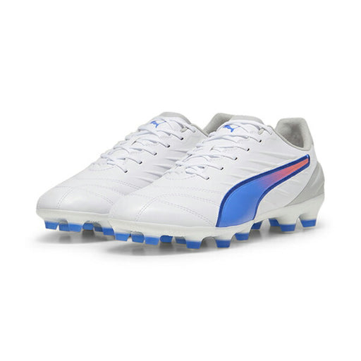 【ショップ限定エントリーでさらに+9倍】キングプロHG/AGプーマPUMA107871-02プーマホワイトサッカースパイク