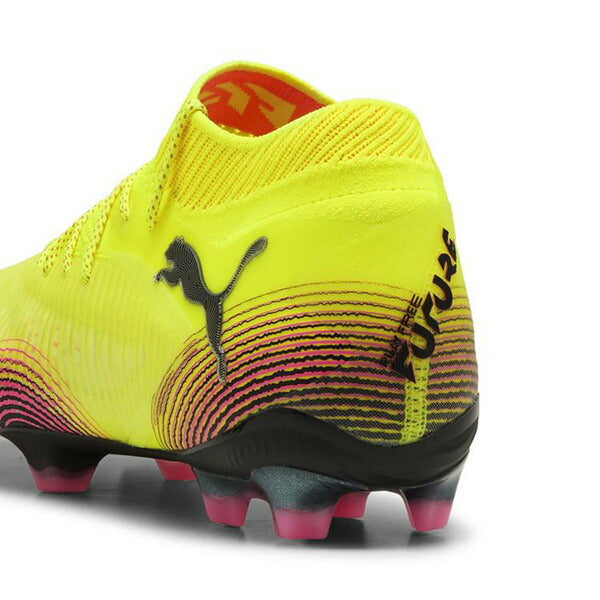 【ショップ限定エントリーでさらに+9倍】フューチャー8アルティメットFGプーマPUMA108138-03イエローアラートサッカースパイク天然芝