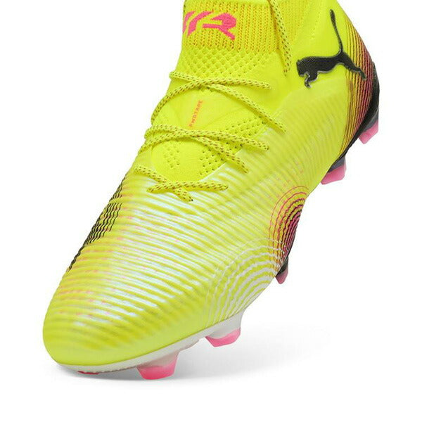 【ショップ限定エントリーでさらに+9倍】フューチャー8アルティメットFGプーマPUMA108138-03イエローアラートサッカースパイク天然芝