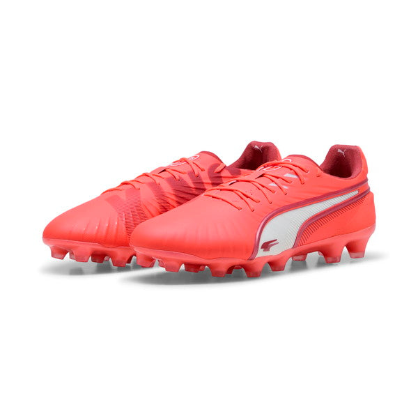 【ショップ限定エントリーでさらに+9倍】キングアルティメットHG/AGプーマPUMA108305-01グローイングレッドサッカースパイク