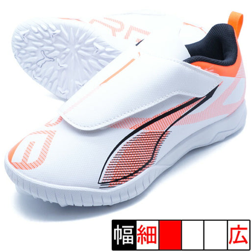 【ショップ限定エントリーでさらに+9倍】ウルトラ5プレイVTTJRプーマPUMA108335-01プーマホワイトジュニアサッカートレーニングシューズ
