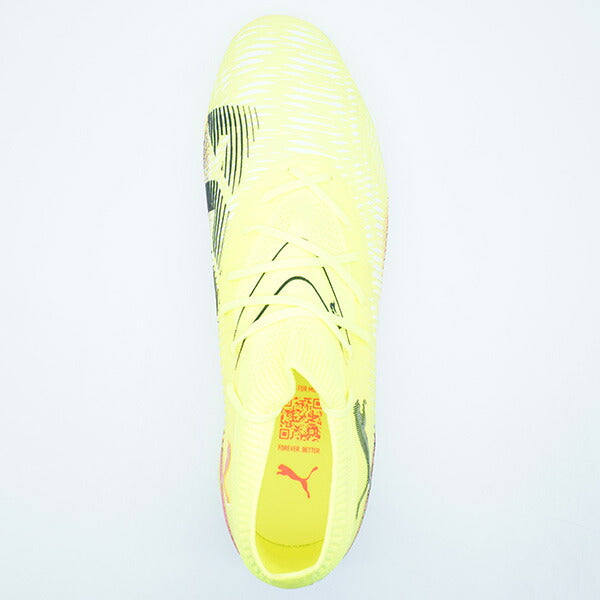 フューチャー8マッチTTプーマPUMA108370-03イエローアラートジュニアサッカートレーニングシューズ