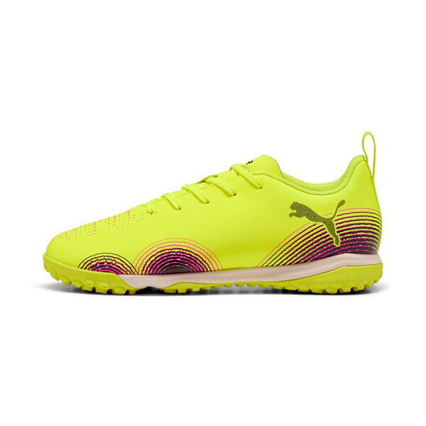 【ショップ限定エントリーでさらに+9倍】フューチャー8プレイTT+MIDJRプーマPUMA108395-03イエローアラートジュニアサッカートレーニングシューズ