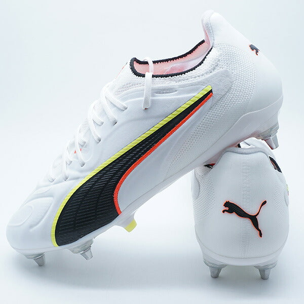 KING20ULMXSGプーマPUMA108456-01プーマホワイトサッカースパイク取替式