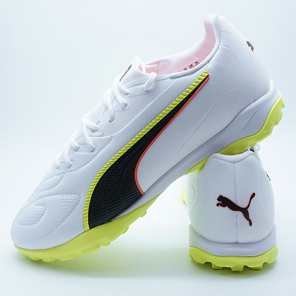 キング20マッチTT+MIDJRプーマPUMA108490-01プーマホワイトジュニアサッカートレーニングシューズ