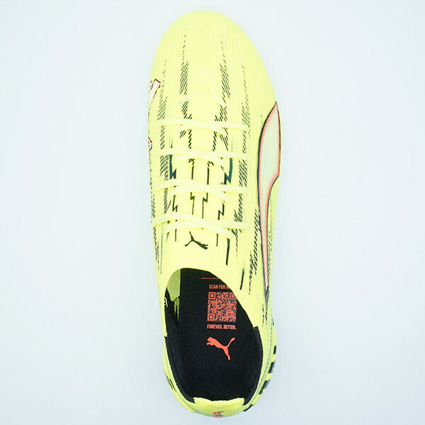 ULTRA6ULFGプーマPUMA108699-01イエローアラートサッカースパイク天然芝