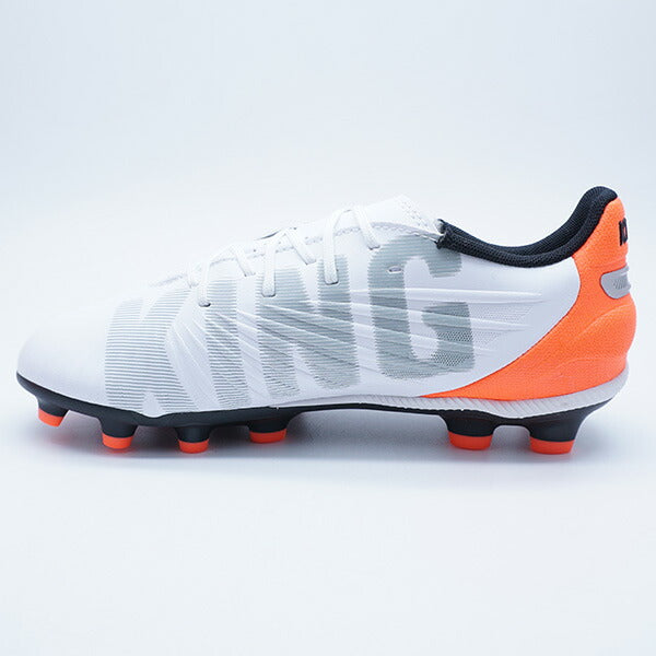 【ショップ限定エントリーでさらに+9倍】キングマッチHG+MidJrプーマPUMA108839-01プーマホワイトジュニアサッカースパイク