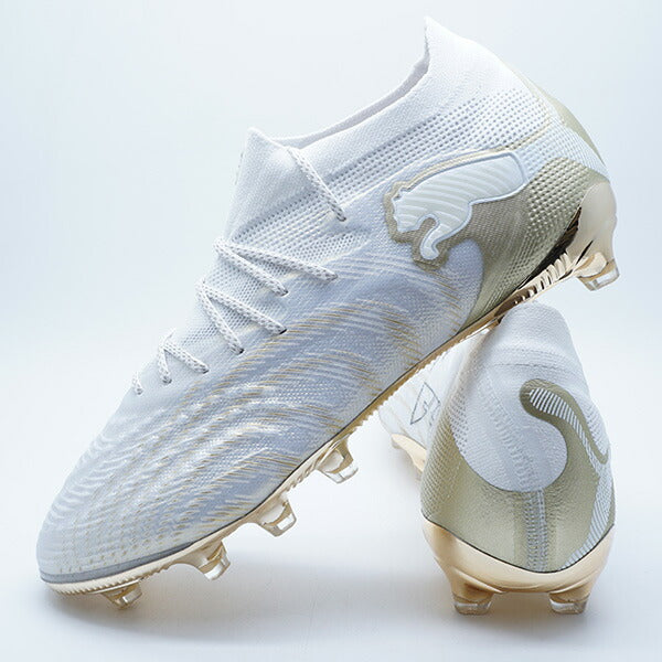 フューチャー9アルティメットAGプーマPUMA108890-04ホワイトゴールドサッカースパイク人工芝天然芝