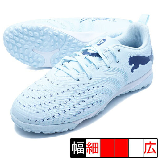 フューチャー9プレイTT+MidJrプーマPUMA108931-03アイシーブルージュニアサッカートレーニングシューズ