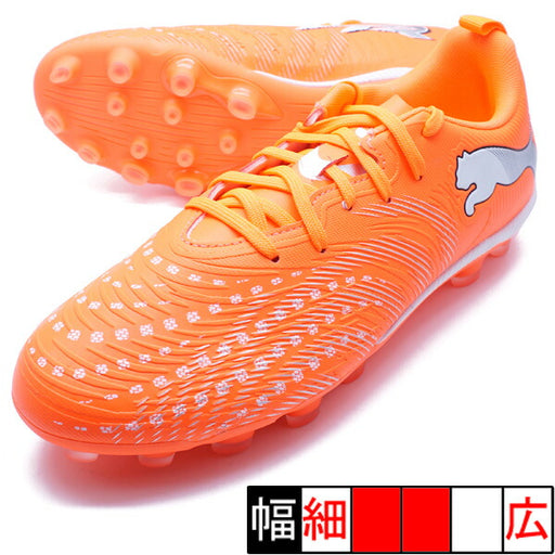 フューチャー9PLHG/AG+MIDJRプーマPUMA108932-01グローイングレッドジュニアサッカースパイク
