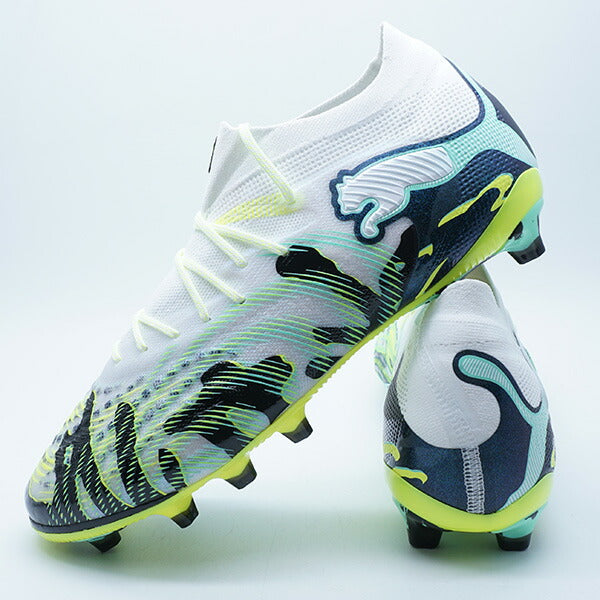 フューチャー9アルティメットクリエイティビティAGプーマPUMA108948-01イエローアラートサッカースパイク人工芝天然芝