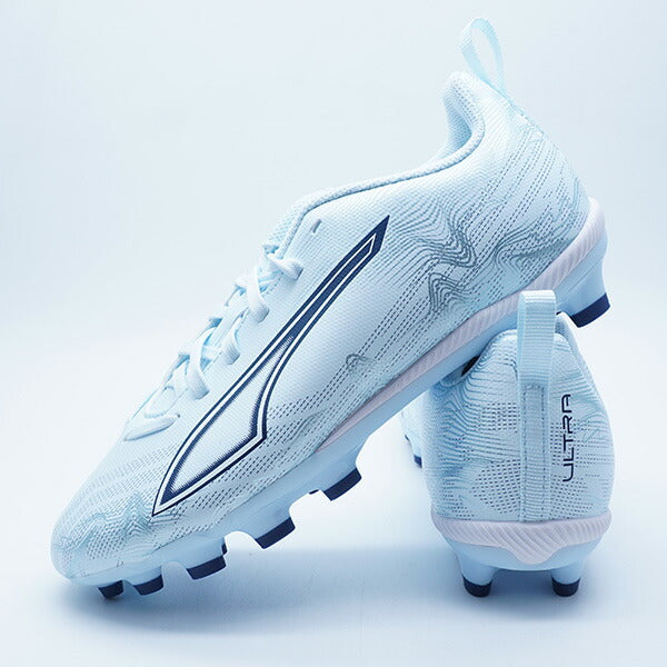 ウルトラ6プレイHG/AG+MidJRプーマPUMA108982-03アイシーブルージュニアサッカースパイク