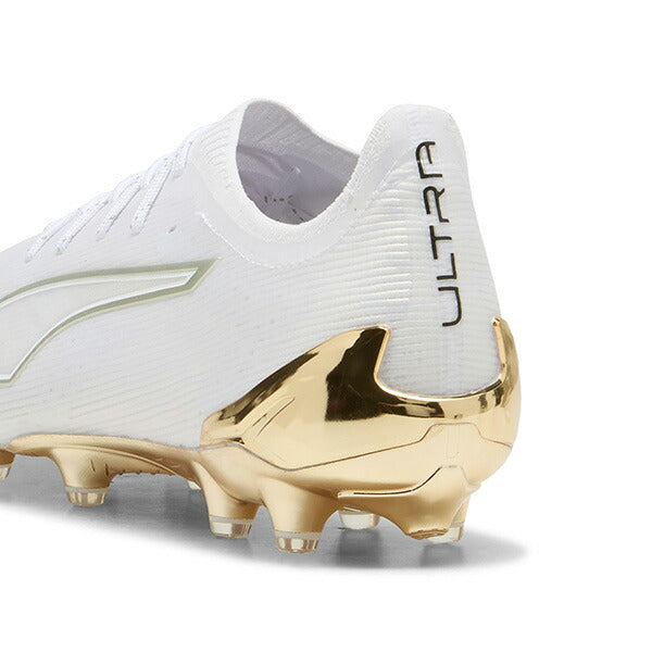 ウルトラ6アルティメットAGプーマPUMA108996-04ホワイトゴールドサッカースパイク人工芝天然芝