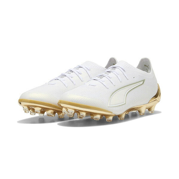 ウルトラ6アルティメットAGプーマPUMA108996-04ホワイトゴールドサッカースパイク人工芝天然芝