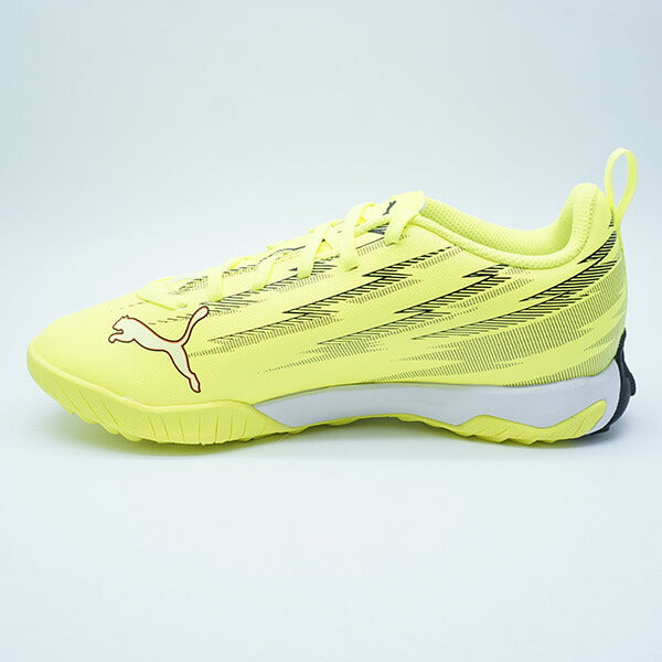 ウルトラ6プレイTT+MIDJRプーマPUMA109058-01イエローアラートジュニアサッカートレーニングシューズ