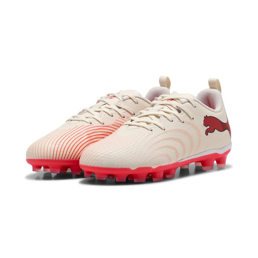 フューチャー9プレイHG/AG+MIDJRプーマPUMA109196-01シュガードアーモンドジュニアサッカースパイク