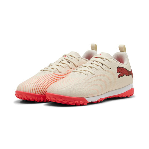 フューチャー9プレイTT+MIDJRプーマPUMA109197-01シュガードアーモンドジュニアサッカートレーニングシューズ