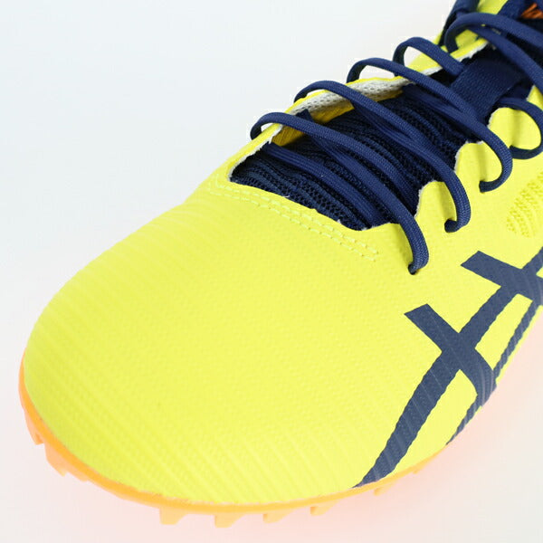 アシックスasicsメンズレディース陸上スパイクHEATSPRINT131093A199-750短距離中距離ハードル跳躍オールウェザー土トラックイエロー