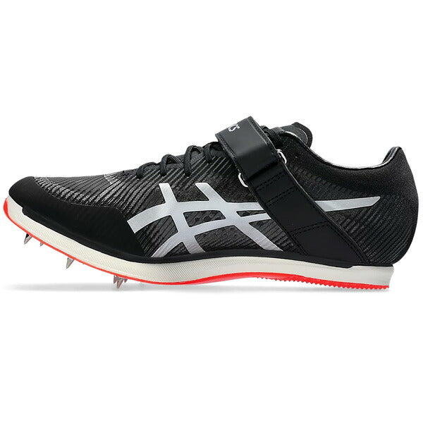 アシックスasics陸上スパイクソニックスカイプロ陸上競技スパイクシューズ走り幅跳び棒高跳び用スパイク1093A218-001