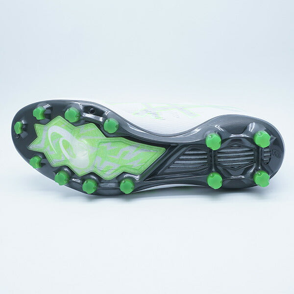 【ショップ限定エントリーでさらに+9倍】DSLIGHTACROSPRO3アシックスasics1101A071-103ホワイトグリーンゲッコーサッカースパイク