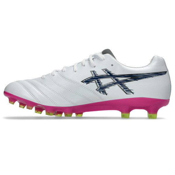 DSLIGHTX-FLYPRO3アシックスasics1101A072-104ホワイトブルーサッカースパイク