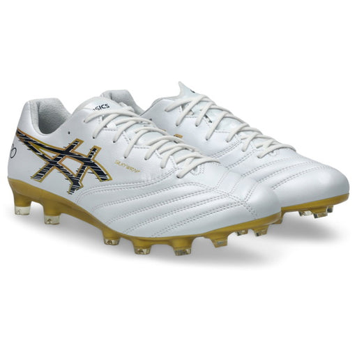 DSLIGHTX-FLYPRO3アシックスasics1101A072-106ホワイトネイビーサッカースパイク
