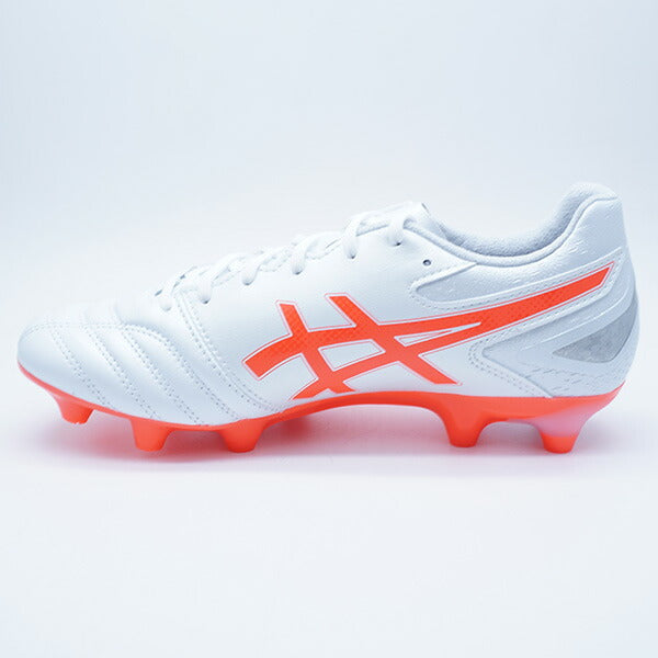 【エントリーでポイント10倍】DSLIGHTPROWIDEアシックスasics1103A110-104ホワイト×フラッシュレッドサッカースパイク