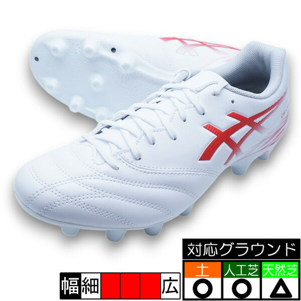 【予約販売】6月25日頃発売予定DSLIGHTCLUBWIDEアシックスasics1103A128-102ホワイトフラッシュレッドサッカースパイク